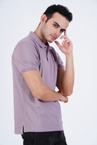 Bamboo Cotton Jersey Polo For Men's photograph that's made with an innovative bamboo and organic cotton fabric from Lavos Performance, a carbon neutral eco-fashion company. 