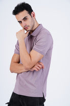 Bamboo Cotton Jersey Polo For Men's photograph that's made with an innovative bamboo and organic cotton fabric from Lavos Performance, a carbon neutral eco-fashion company. 