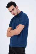 Bamboo Cotton Jersey Polo For Men's photograph that's made with an innovative bamboo and organic cotton fabric from Lavos Performance, a carbon neutral eco-fashion company. 