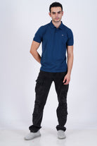Bamboo Cotton Jersey Polo For Men's photograph that's made with an innovative bamboo and organic cotton fabric from Lavos Performance, a carbon neutral eco-fashion company. 