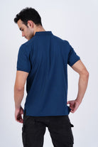 Bamboo Cotton Jersey Polo For Men's photograph that's made with an innovative bamboo and organic cotton fabric from Lavos Performance, a carbon neutral eco-fashion company. 