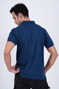 Bamboo Cotton Jersey Polo For Men's photograph that's made with an innovative bamboo and organic cotton fabric from Lavos Performance, a carbon neutral eco-fashion company. 