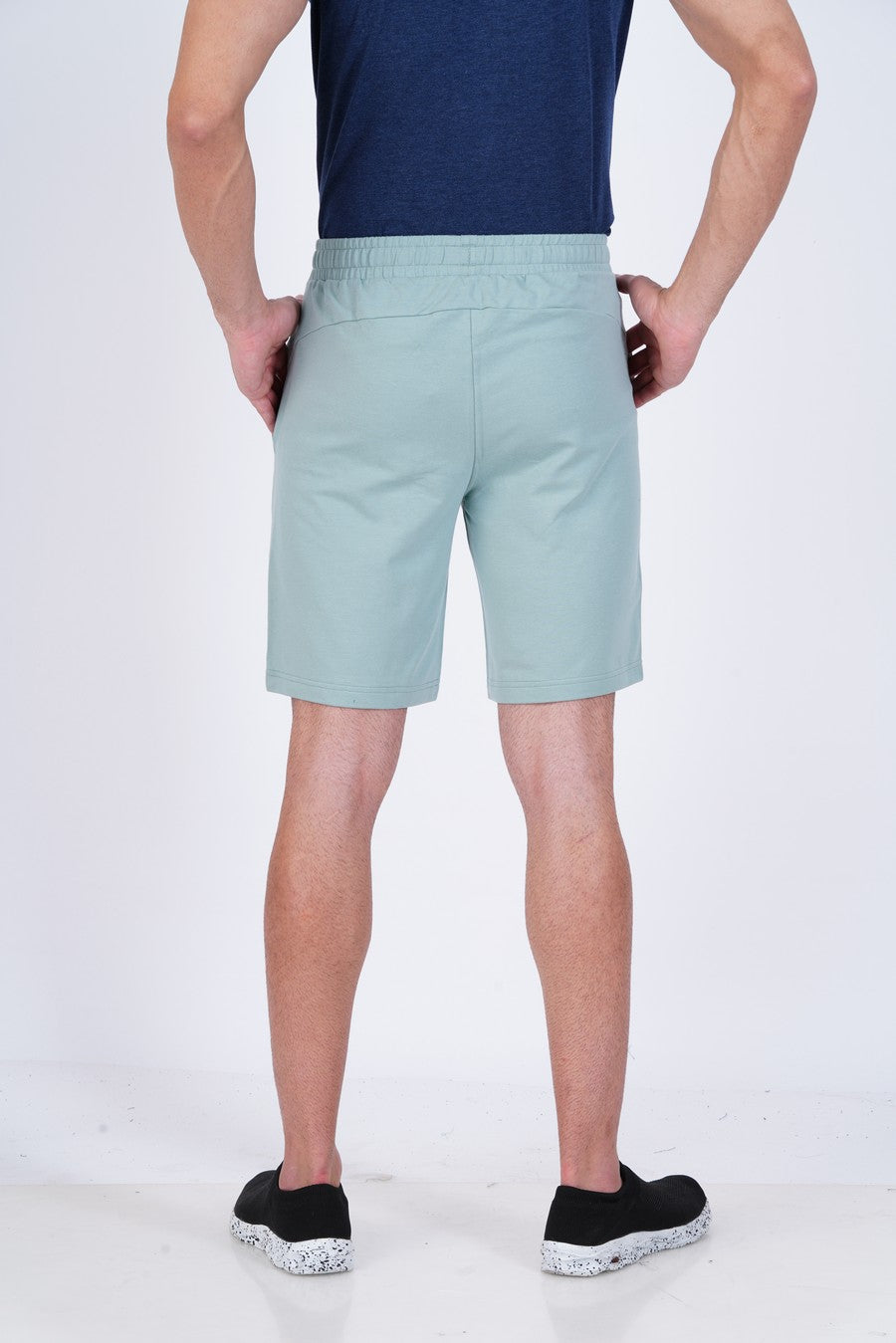 Lavos Mens Active Shorts's photograph that's made with an innovative bamboo and organic cotton fabric from Lavos Performance, a carbon neutral eco-fashion company. Active shorts can be your comfort buddy at casual get-togethers, cycling, gym, running, trekking, brunch plans, yoga, and many more occasions.