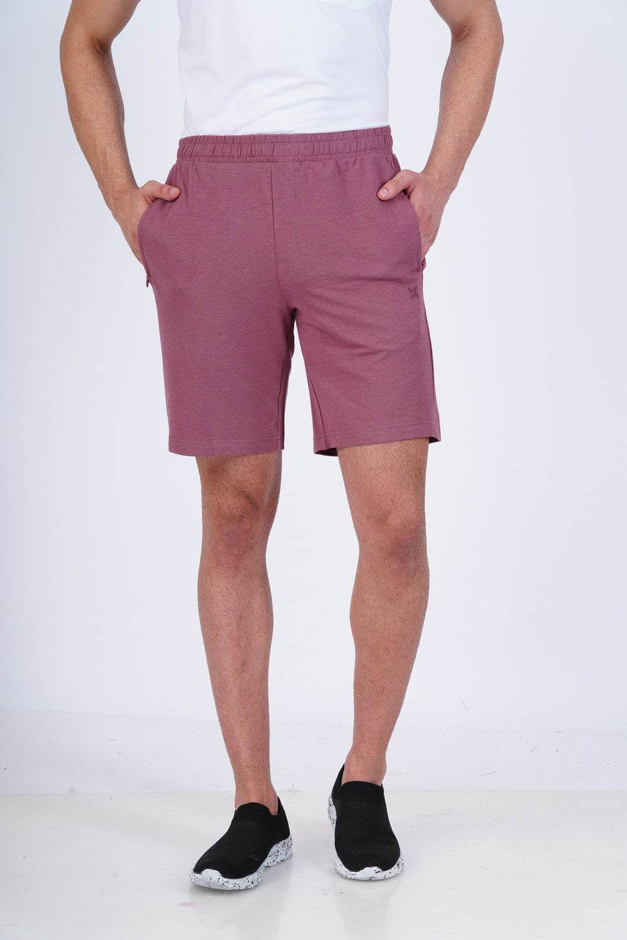 Lavos Mens Active Shorts's photograph that's made with an innovative bamboo and organic cotton fabric from Lavos Performance, a carbon neutral eco-fashion company. Active shorts can be your comfort buddy at casual get-togethers, cycling, gym, running, trekking, brunch plans, yoga, and many more occasions.
