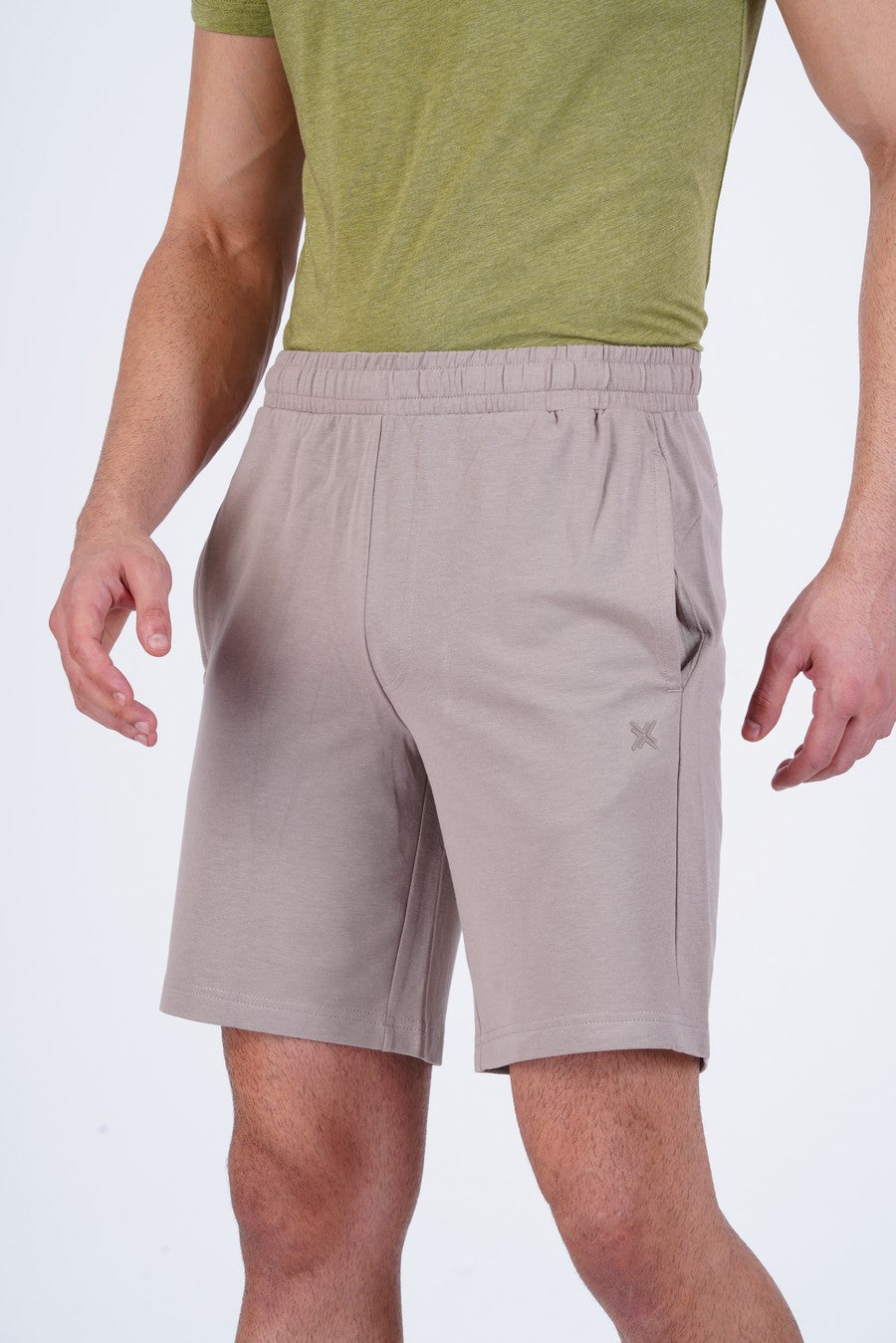 Lavos Mens Active Shorts's photograph that's made with an innovative bamboo and organic cotton fabric from Lavos Performance, a carbon neutral eco-fashion company. Active shorts can be your comfort buddy at casual get-togethers, cycling, gym, running, trekking, brunch plans, yoga, and many more occasions.