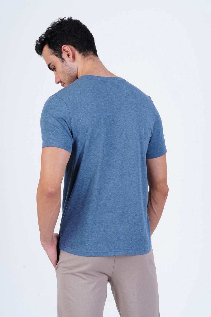 Lavos Mens Performance Crew Neck Tee's photograph that's made with an innovative bamboo and organic cotton fabric from Lavos Performance, a carbon neutral eco-fashion company. Buy Lavos Mens Performance Crew Neck Tee Online.The Bamboo Performance Technology uses Natural Bamboo Fiber and 100% Organic Cotton Fabric spun into the fabric which is soft and comes with a lot of features.Explore Latest Collection of Bamboo Clothes At Lavos Performance.