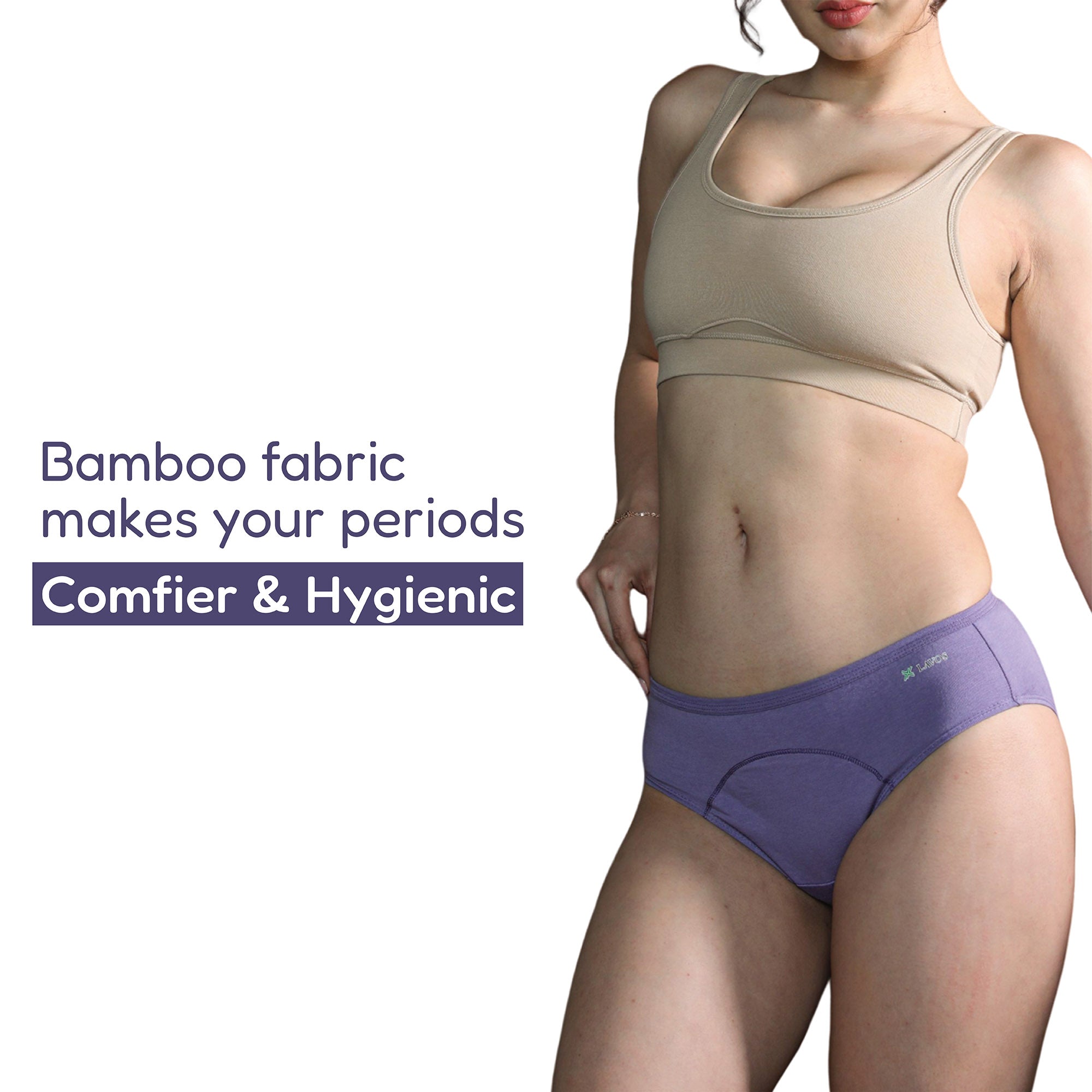 Bamboo Period Panty | Reusable Period Underwear | Leakproof Menstrual Panties|Plus size Period Underwear|Cotton Period Underwear|Overnight period Underwear