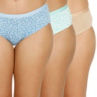 Hipster Outer Elastic Mid Waist Printed Panty (PO3)'s photograph that's made with an innovative bamboo and organic cotton fabric from Lavos Performance, a carbon neutral eco-fashion company. 