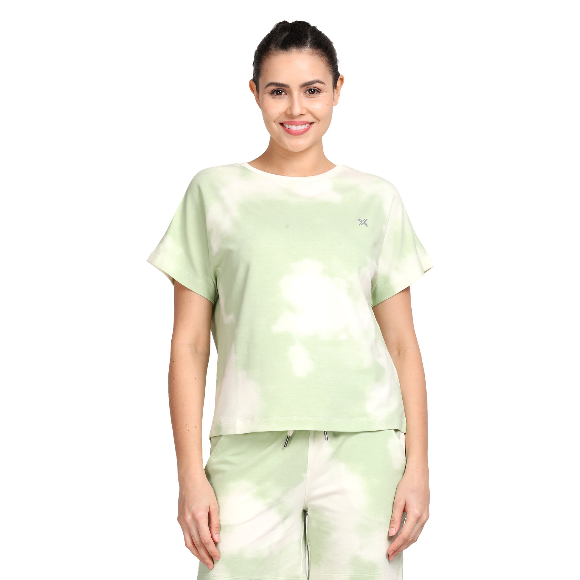 Women's Crop Top's photograph that's made with an innovative bamboo and organic cotton fabric from Lavos Performance, a carbon neutral eco-fashion company. 