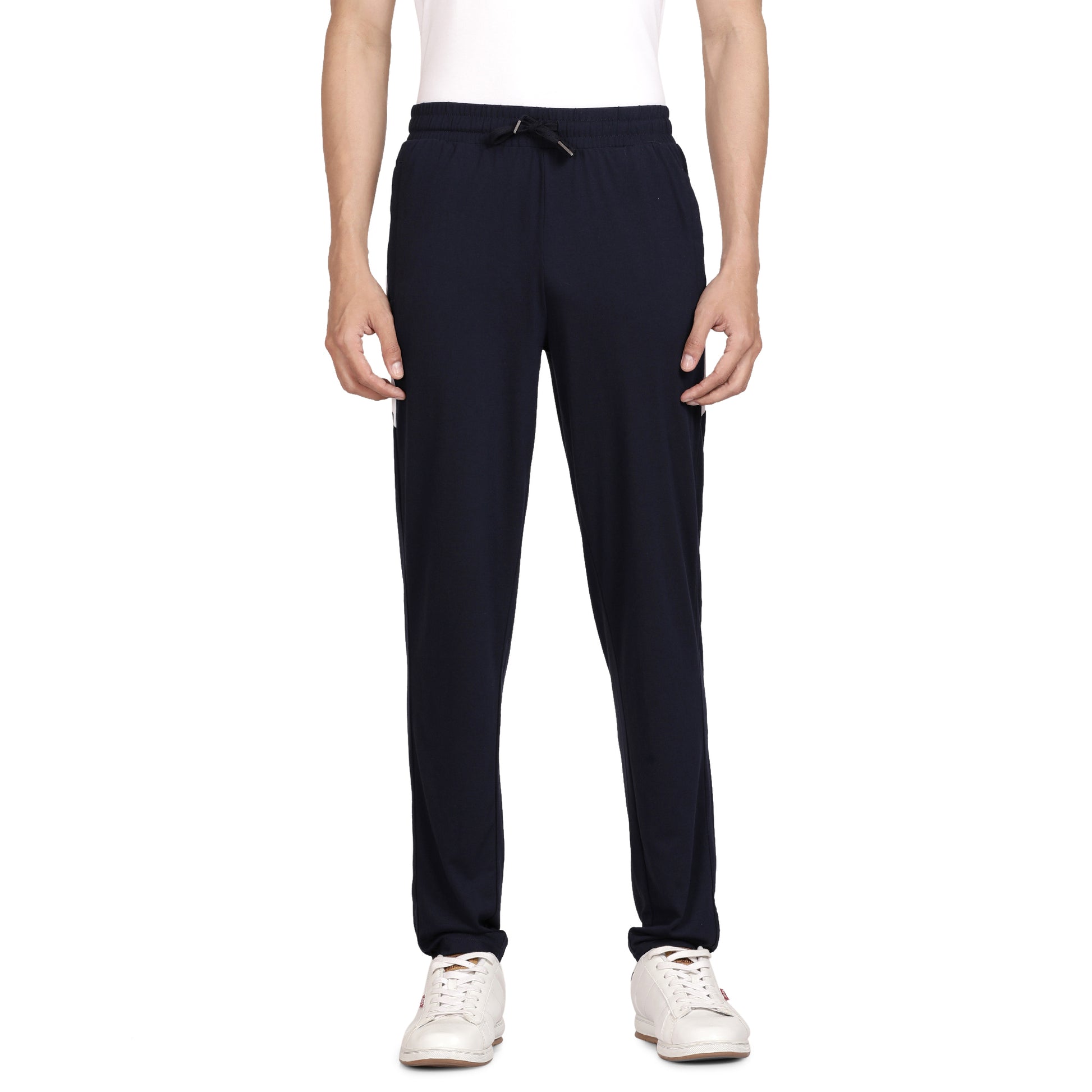 Lavos Mens Active Track Pants for Workouts's photograph that's made with an innovative bamboo and organic cotton fabric from Lavos Performance, a carbon neutral eco-fashion company. Buy Zipper Track Pant For Men Online.The super-soft fabric feels amazing on the skin and our Bamboo Performance Technology which has Bamboo fiber is durable, breathable, and wicks sweat away. Explore Latest Collection Of Bamboo Clothes At Lavos Performance.