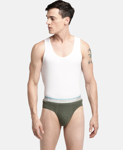 Lavos Mens Solid Brief
