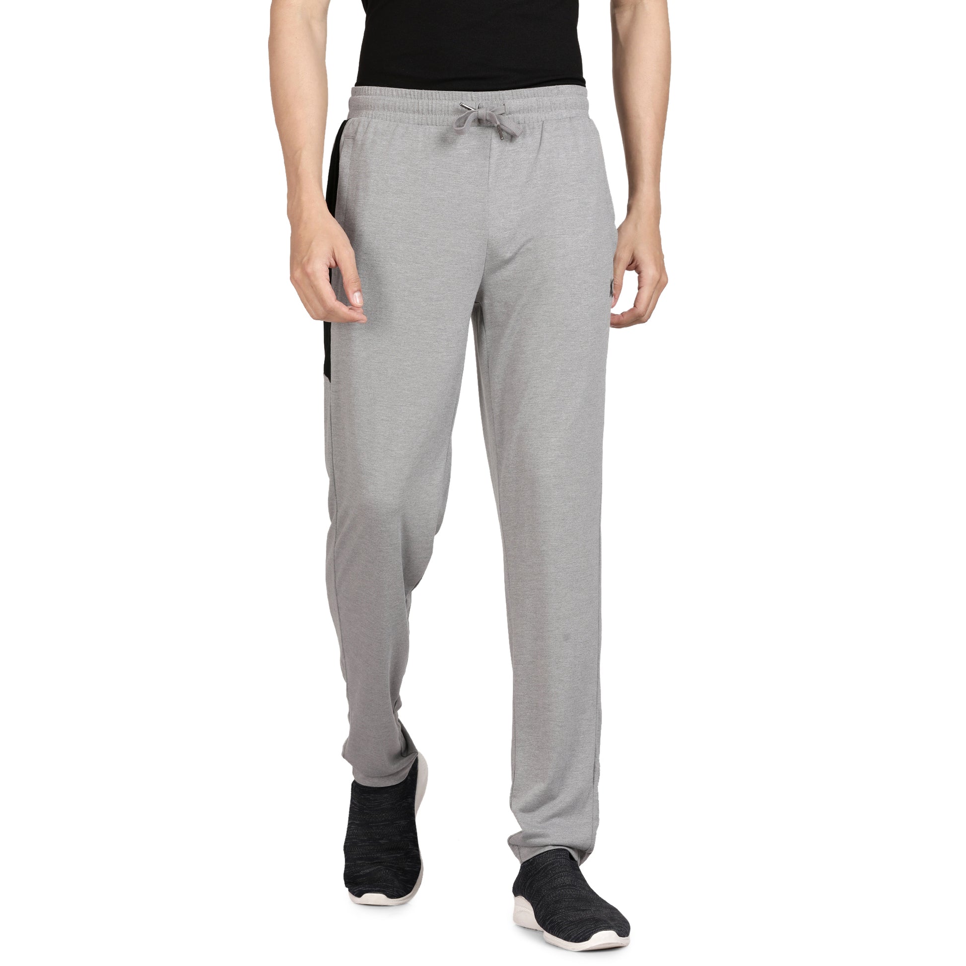 Lavos Mens Active Track Pants for Workouts's photograph that's made with an innovative bamboo and organic cotton fabric from Lavos Performance, a carbon neutral eco-fashion company. Buy Zipper Track Pant For Men Online.The super-soft fabric feels amazing on the skin and our Bamboo Performance Technology which has Bamboo fiber is durable, breathable, and wicks sweat away. Explore Latest Collection Of Bamboo Clothes At Lavos Performance.