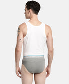Lavos Mens Solid Brief's photograph that's made with an innovative bamboo and organic cotton fabric from Lavos Performance, a carbon neutral eco-fashion company. 