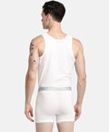 Lavos Mens Trunk Solid's photograph that's made with an innovative bamboo and organic cotton fabric from Lavos Performance, a carbon neutral eco-fashion company. 