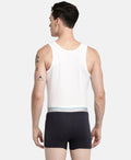 Lavos Mens Trunk Solid's photograph that's made with an innovative bamboo and organic cotton fabric from Lavos Performance, a carbon neutral eco-fashion company. 