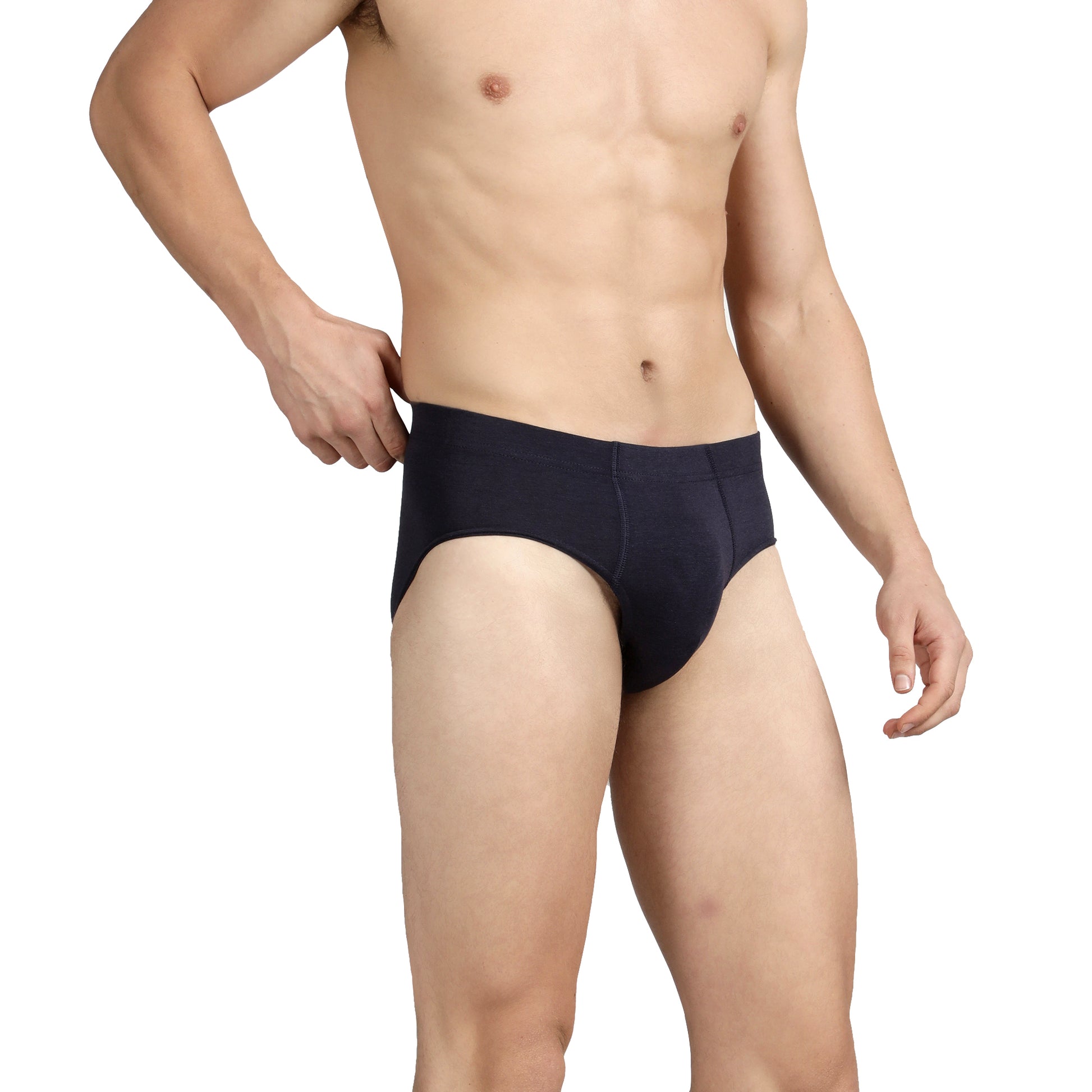 Lavos Mens Stretch Brief's photograph that's made with an innovative bamboo and organic cotton fabric from Lavos Performance, a carbon neutral eco-fashion company. Buy Stretch Brief For Men Online. Made with Bamboo Performance Technology, they are super soft, comfortable, 4-way stretchable, and wicks away sweat. Explore Latest Collection Of Bamboo Clothes At Lavos Performance.