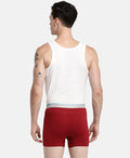 Lavos Mens Trunk Solid's photograph that's made with an innovative bamboo and organic cotton fabric from Lavos Performance, a carbon neutral eco-fashion company. 
