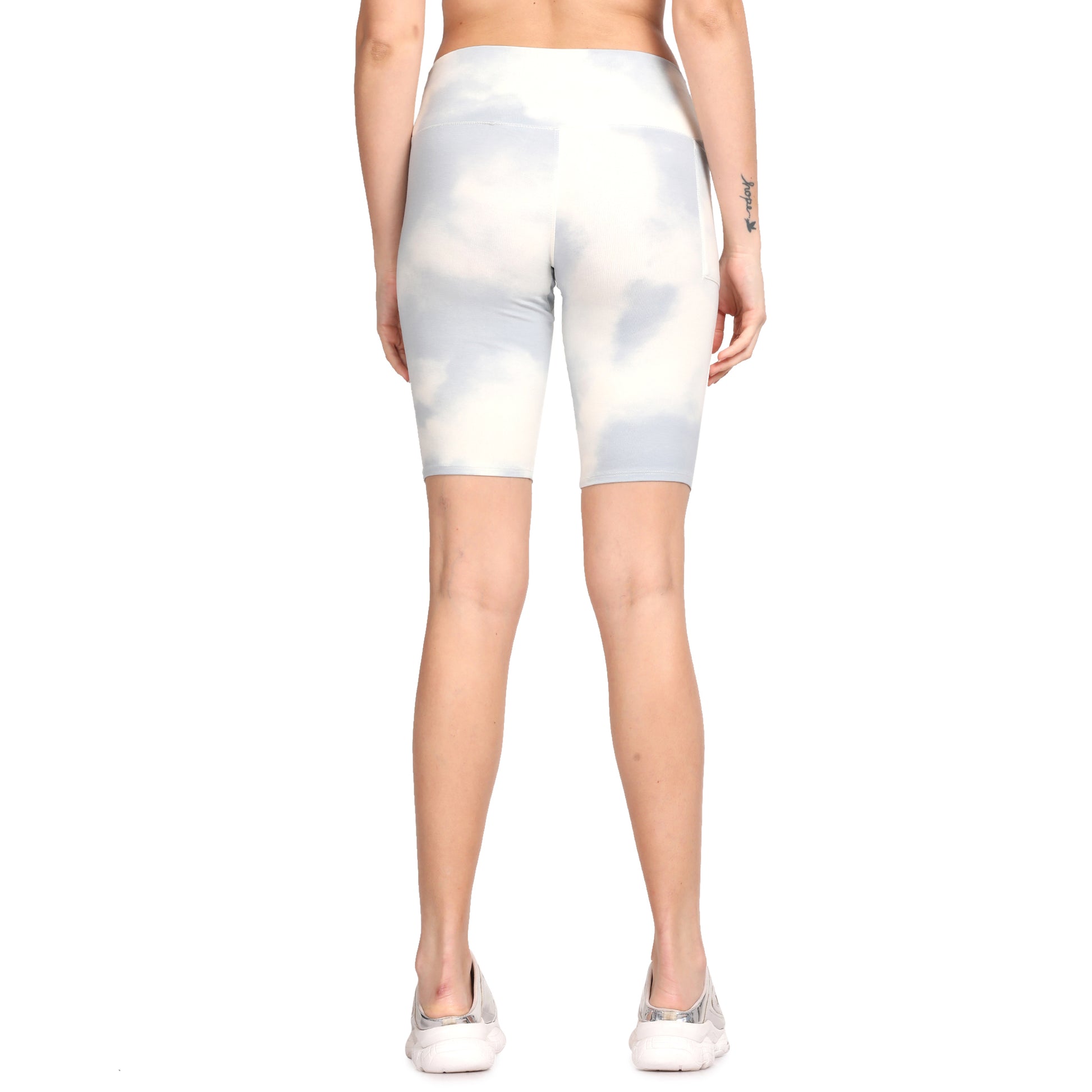 Organic Bamboo Running shorts for Women's photograph that's made with an innovative bamboo and organic cotton fabric from Lavos Performance, a carbon neutral eco-fashion company. Lavos Performance Cycling Shorts for Girls is amazingly soft to the skin, keeps the girls cooler in summers and warmer in winters, thanks to the Bamboo Performance Technology. The Shorts are naturally UPF 50+, so say bye to tan lines. Our Bamboo Activewear will provide you with the performance so that you can be You! 