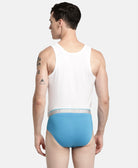 Lavos Mens Solid Brief's photograph that's made with an innovative bamboo and organic cotton fabric from Lavos Performance, a carbon neutral eco-fashion company. 