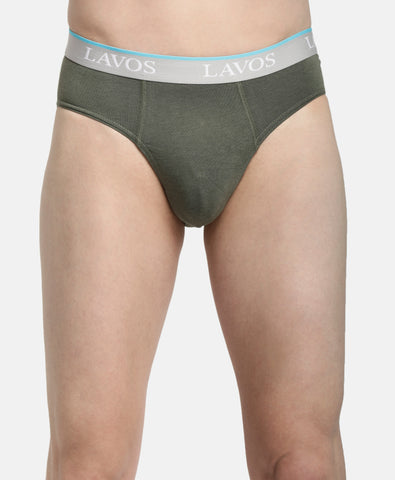 Lavos Mens Solid Brief