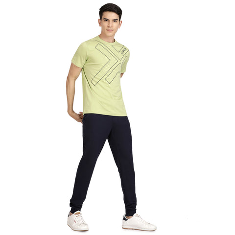 Men's Graphic chest Crew Neck
