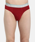 Lavos Mens Solid Brief's photograph that's made with an innovative bamboo and organic cotton fabric from Lavos Performance, a carbon neutral eco-fashion company. 