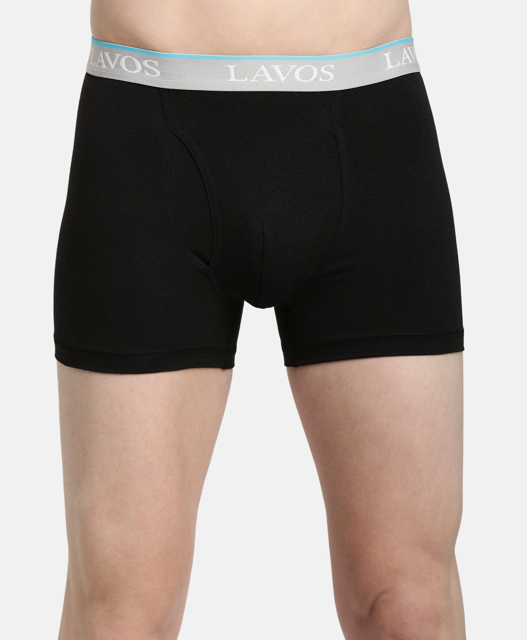 Lavos Mens Trunk Solid's photograph that's made with an innovative bamboo and organic cotton fabric from Lavos Performance, a carbon neutral eco-fashion company. 
