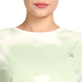 Women's Crop Top's photograph that's made with an innovative bamboo and organic cotton fabric from Lavos Performance, a carbon neutral eco-fashion company. 