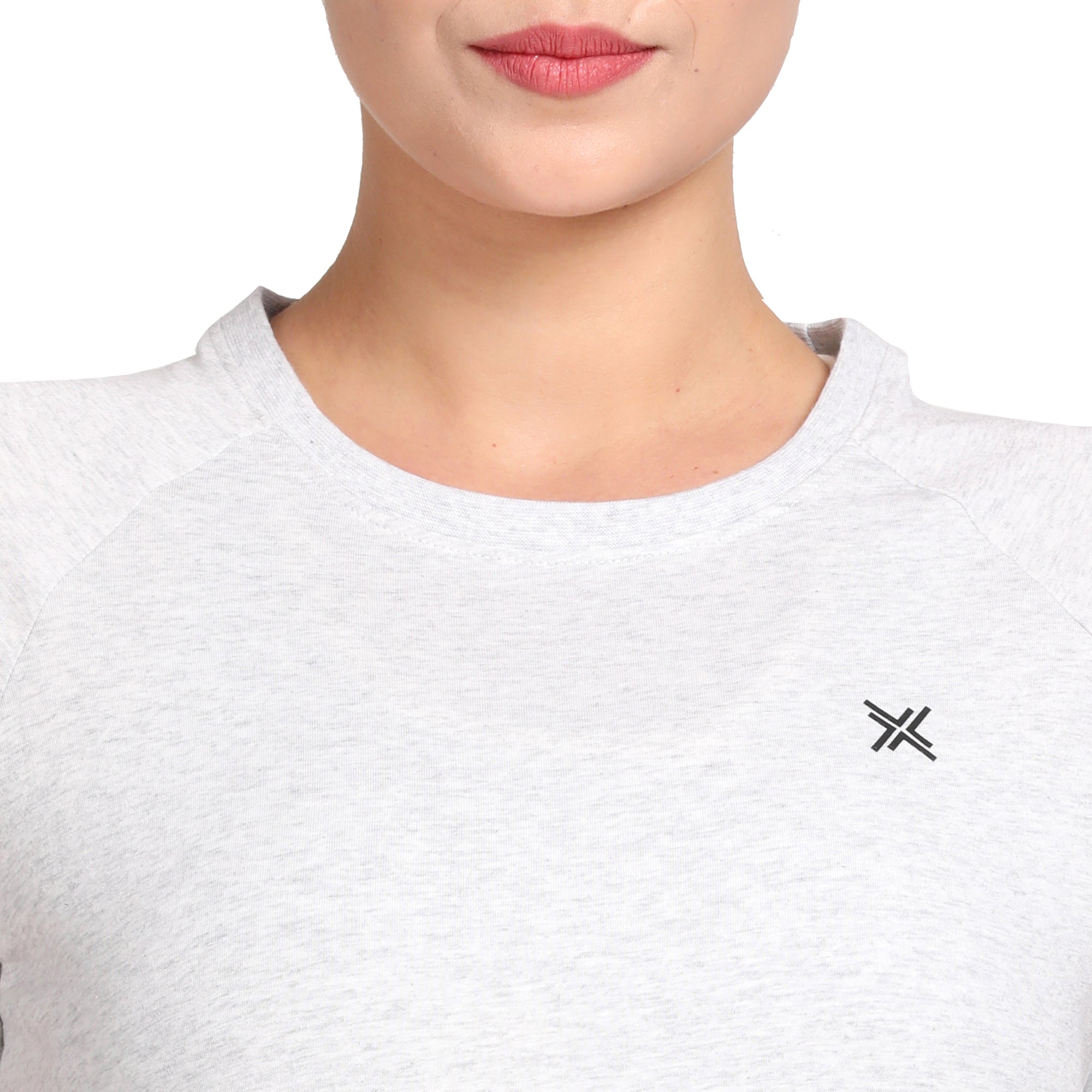 Women's Active Round Neck Tee's photograph that's made with an innovative bamboo and organic cotton fabric from Lavos Performance, a carbon neutral eco-fashion company. 