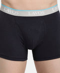 Lavos Mens Trunk Solid's photograph that's made with an innovative bamboo and organic cotton fabric from Lavos Performance, a carbon neutral eco-fashion company. 