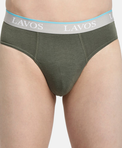 Lavos Mens Solid Brief