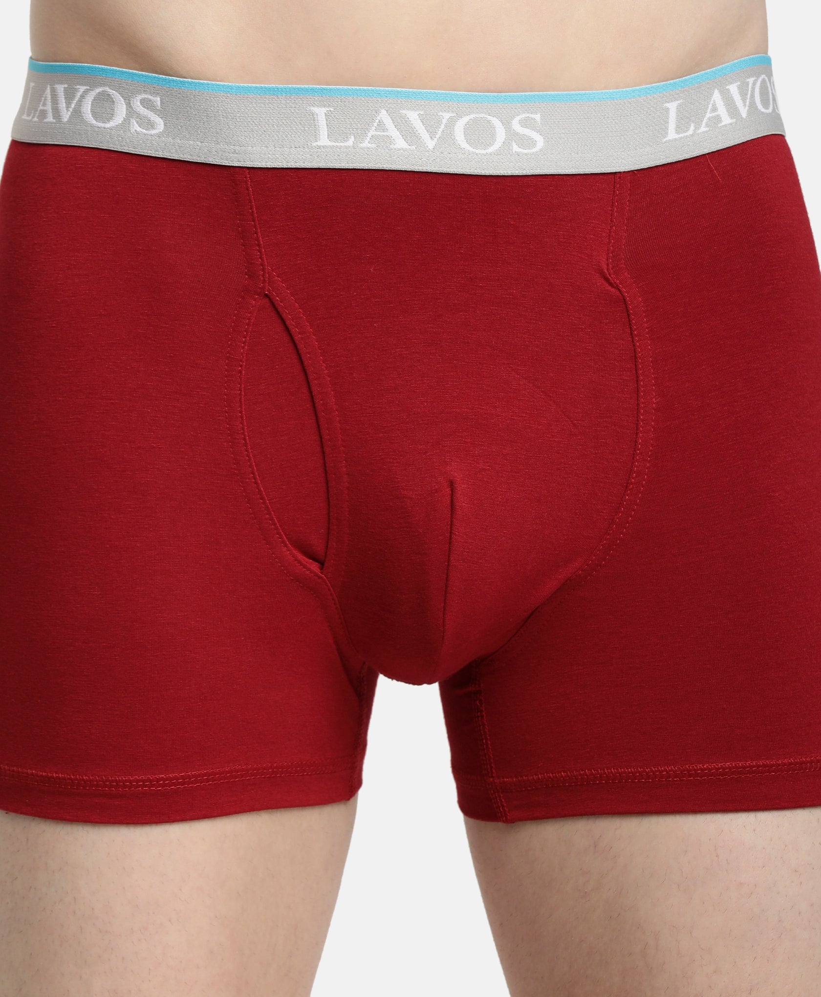 Lavos Mens Trunk Solid's photograph that's made with an innovative bamboo and organic cotton fabric from Lavos Performance, a carbon neutral eco-fashion company. 