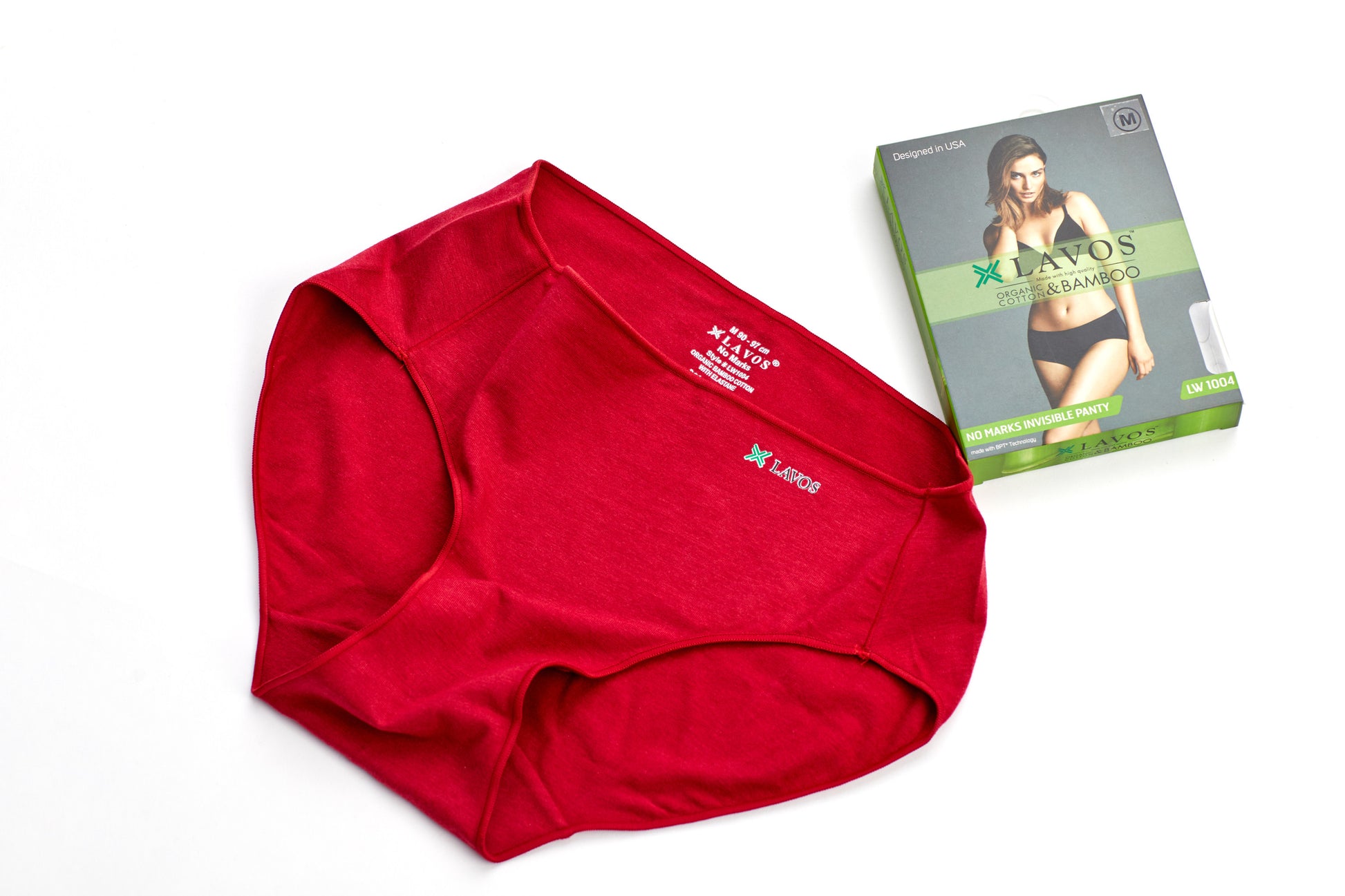 Organic Bamboo No Marks Panty | Invisible Panty Line | for Women's photograph that's made with an innovative bamboo and organic cotton fabric from Lavos Performance, a carbon neutral eco-fashion company. Made from natural bamboo fabric • Underwear that stays invisible under tightest dress • Insinuates curves • Super breathable bamboo fabric makes this underwear women will love • Invisible cotton bamboo panties.