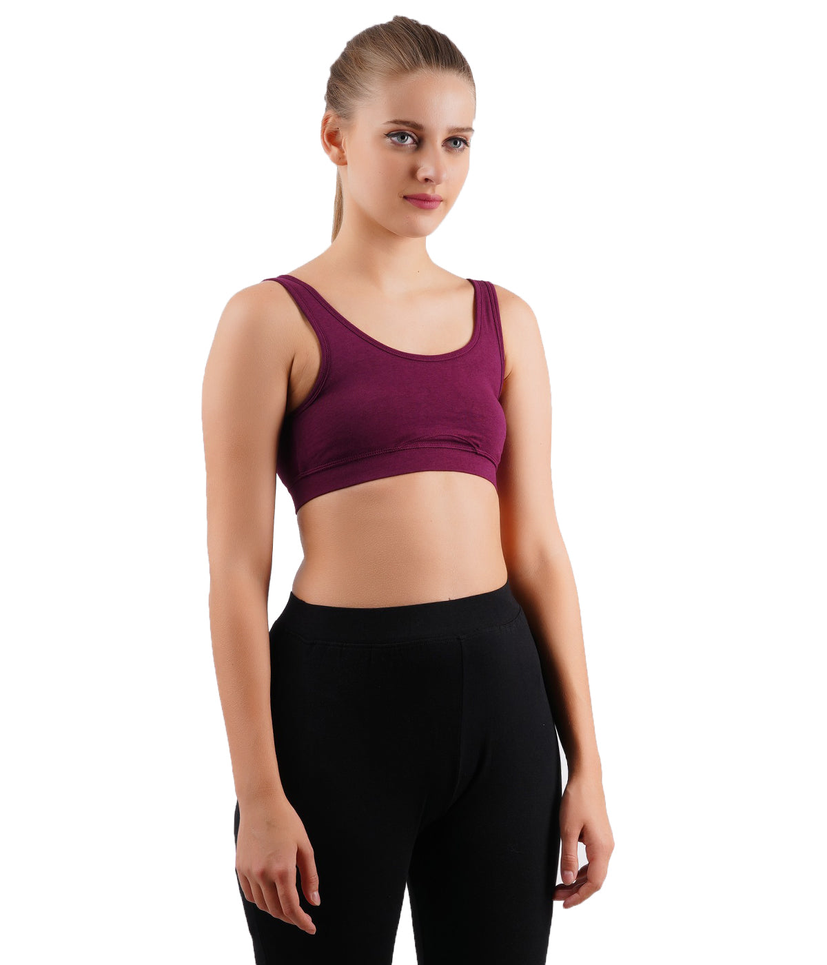 Bamboo Comfort Bra | Sleep Bra | Lounge bra - For Women's photograph that's made with an innovative bamboo and organic cotton fabric from Lavos Performance, a carbon neutral eco-fashion company. Sleep & night bra • made from natural bamboo cotton fabric • India's #1 night wear bra for at home bra comfort • Night wear bra with moisture wicking and breathable fabric • Slip on bra and enjoy a wirefree bra experience • Most comfortable bra that's got bra support • COD • 100% natural fabric