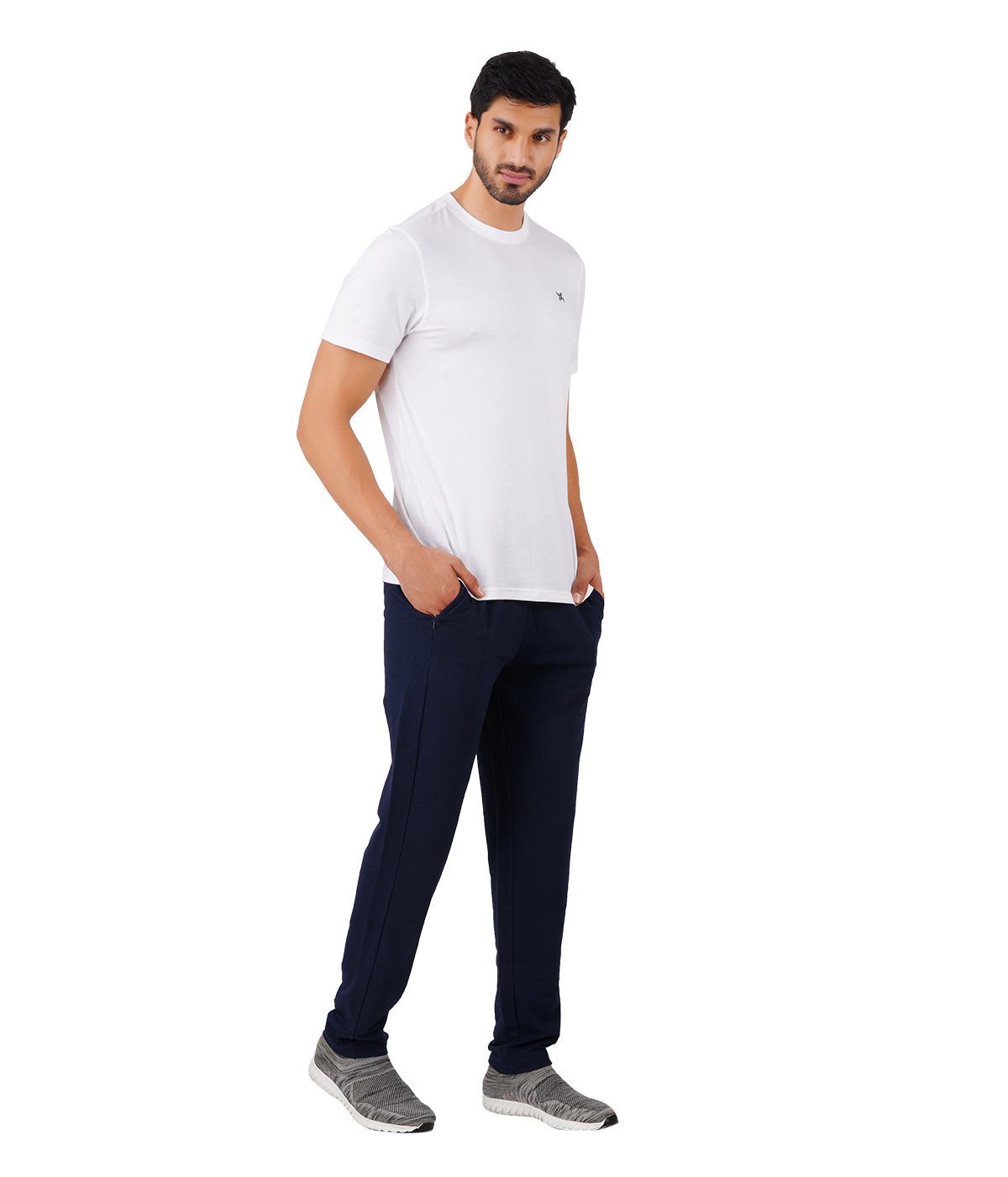 Lavos Mens Bamboo Lounge Wear Track Pant's photograph that's made with an innovative bamboo and organic cotton fabric from Lavos Performance, a carbon neutral eco-fashion company. Lavos Performance Men's Active Track Pants help you perform better and be stronger in your workout routines.These are India's first bamboo cotton active track pants . The super-soft fabric feels amazing on the skin and our Bamboo Performance Technology which has Bamboo fiber is durable, breathable, and wicks sweat away.