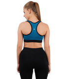Lavos Womens Reversible Sports Bra's photograph that's made with an innovative bamboo and organic cotton fabric from Lavos Performance, a carbon neutral eco-fashion company. Buy Reversible Sports Bra Online In India. Ideal for allergy-prone and sensitive skin.Label free for all day comfort.50% Organic cotton, 42% Bamboo, 8% Elastane.Explore latest Collection Of Bamboo Clothes At Lavos Performance.