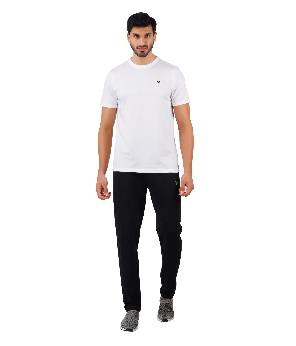 Buy Vimal Jonney Grey  Black TShirt With Track Pants  Pack of 2 for  Womens Online  Tata CLiQ