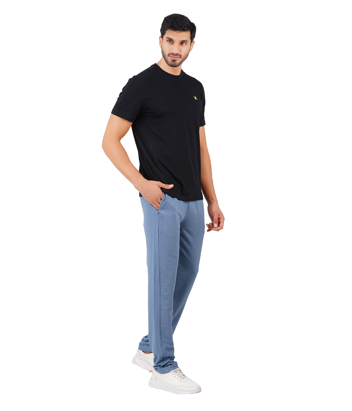 Lavos Mens Bamboo Lounge Wear Track Pant's photograph that's made with an innovative bamboo and organic cotton fabric from Lavos Performance, a carbon neutral eco-fashion company. Lavos Performance Men's Active Track Pants help you perform better and be stronger in your workout routines.These are India's first bamboo cotton active track pants . The super-soft fabric feels amazing on the skin and our Bamboo Performance Technology which has Bamboo fiber is durable, breathable, and wicks sweat away.