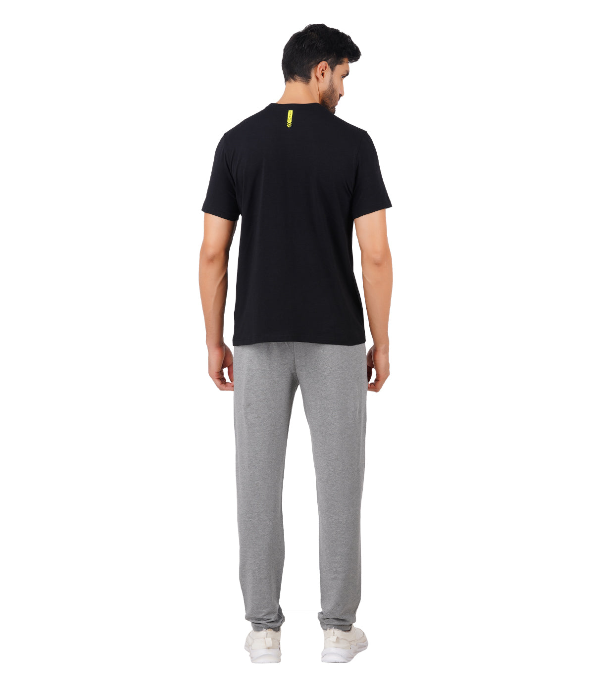 Lavos Mens Bamboo Lounge Wear Track Pant's photograph that's made with an innovative bamboo and organic cotton fabric from Lavos Performance, a carbon neutral eco-fashion company. Lavos Performance Men's Active Track Pants help you perform better and be stronger in your workout routines.These are India's first bamboo cotton active track pants . The super-soft fabric feels amazing on the skin and our Bamboo Performance Technology which has Bamboo fiber is durable, breathable, and wicks sweat away.