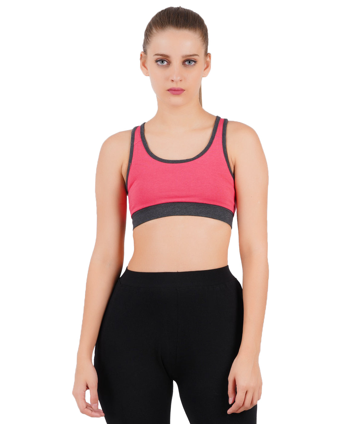 Lavos Womens Reversible Sports Bra's photograph that's made with an innovative bamboo and organic cotton fabric from Lavos Performance, a carbon neutral eco-fashion company. Buy Reversible Sports Bra Online In India. Ideal for allergy-prone and sensitive skin.Label free for all day comfort.50% Organic cotton, 42% Bamboo, 8% Elastane.Explore latest Collection Of Bamboo Clothes At Lavos Performance.