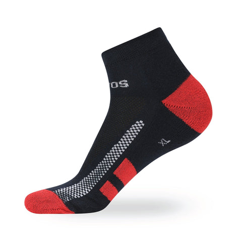 Lavos Bamboo Unisex Socks Navy/Red