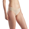 Organic Bamboo No Marks Panty | Invisible Panty Line | for Women's photograph that's made with an innovative bamboo and organic cotton fabric from Lavos Performance, a carbon neutral eco-fashion company. Made from natural bamboo fabric • Underwear that stays invisible under tightest dress • Insinuates curves • Super breathable bamboo fabric makes this underwear women will love • Invisible cotton bamboo panties.