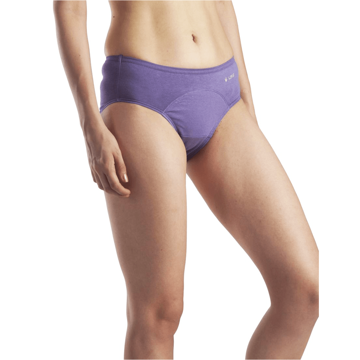 Bamboo Low flow Period Panty for Women's photograph that's made with an innovative bamboo and organic cotton fabric from Lavos Performance, a carbon neutral eco-fashion company. No stain period panty for women • Made from hygienic bamboo fabric • Best reusable period underwear that are antibacterial & odour-resistant • Stain-free • Worry-free • 4-layer protection • Bamboo period panties for women of all age • India's #1 Bamboo Period Panty • Reusable Period Panty