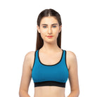 Lavos Womens Reversible Sports Bra's photograph that's made with an innovative bamboo and organic cotton fabric from Lavos Performance, a carbon neutral eco-fashion company. Buy Reversible Sports Bra Online In India. Ideal for allergy-prone and sensitive skin.Label free for all day comfort.50% Organic cotton, 42% Bamboo, 8% Elastane.Explore latest Collection Of Bamboo Clothes At Lavos Performance.