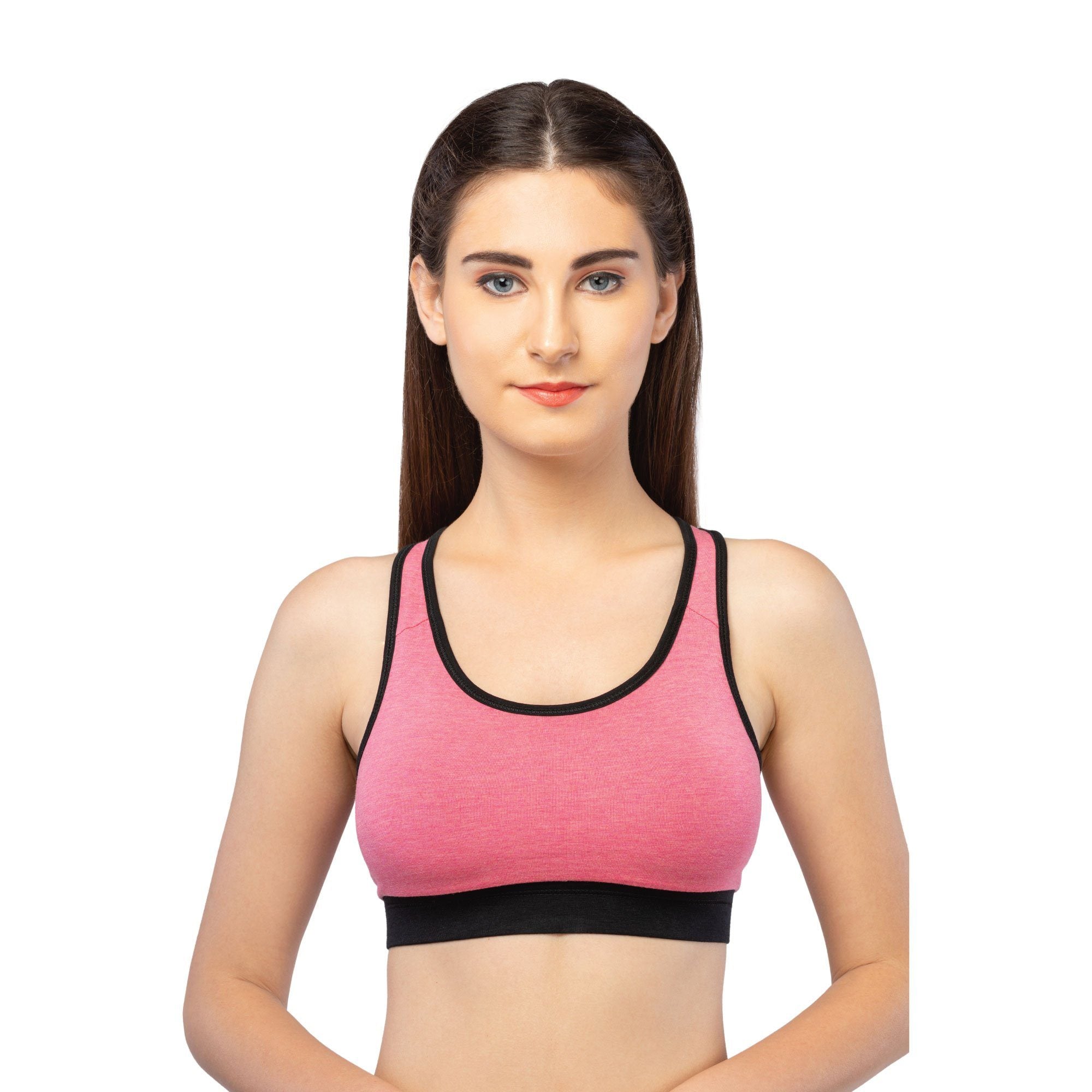 Lavos Womens Reversible Sports Bra's photograph that's made with an innovative bamboo and organic cotton fabric from Lavos Performance, a carbon neutral eco-fashion company. Buy Reversible Sports Bra Online In India. Ideal for allergy-prone and sensitive skin.Label free for all day comfort.50% Organic cotton, 42% Bamboo, 8% Elastane.Explore latest Collection Of Bamboo Clothes At Lavos Performance.
