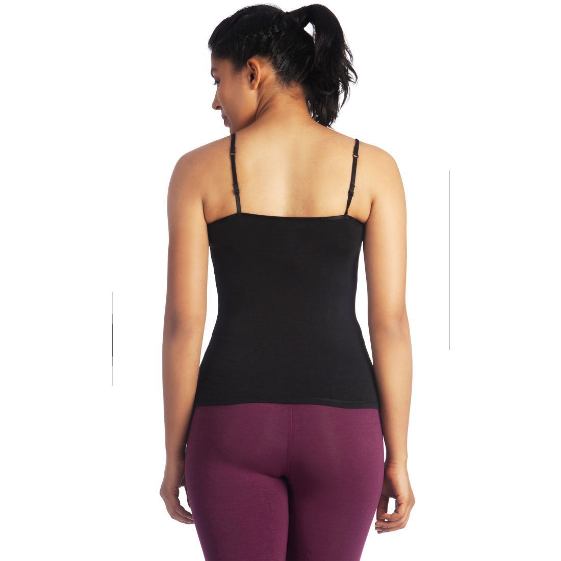 Lavos Womens Strappy Tank Slip's photograph that's made with an innovative bamboo and organic cotton fabric from Lavos Performance, a carbon neutral eco-fashion company. Buy Strappy Tank Slip For Women Online.Whether you are heading out for the gym or an all-girls party, our Tank Slip won't let you down. The Bamboo Performance Technology keeps you cool, and wicks sweat away.Explore Latest Collection of Bamboo Clothes At Lavos Performance.