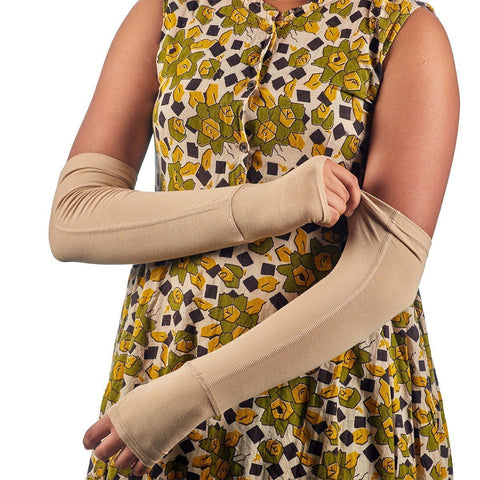 Unisex Bamboo Sun Sleeves with UPF 50+ 