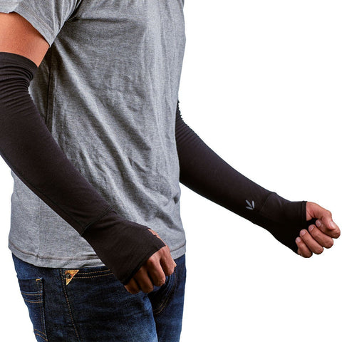 Unisex Bamboo Sun Sleeves with UPF 50+ 