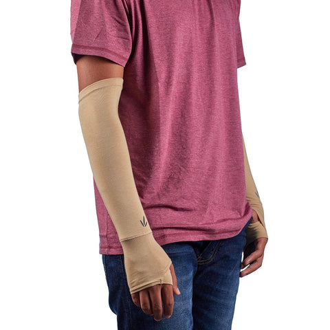 Unisex Bamboo Sun Sleeves with UPF 50+ 